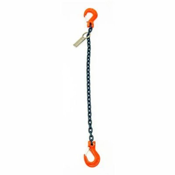 Mazzella Mazzella Lifting B151108 3' Single Leg Chain Sling W/ Sling Hook S5193203S01